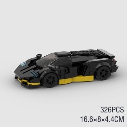 Small Particle Racing Block DIY Puzzle Toy Model