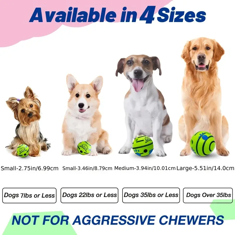 Pet Interactive Giggle Ball Toy