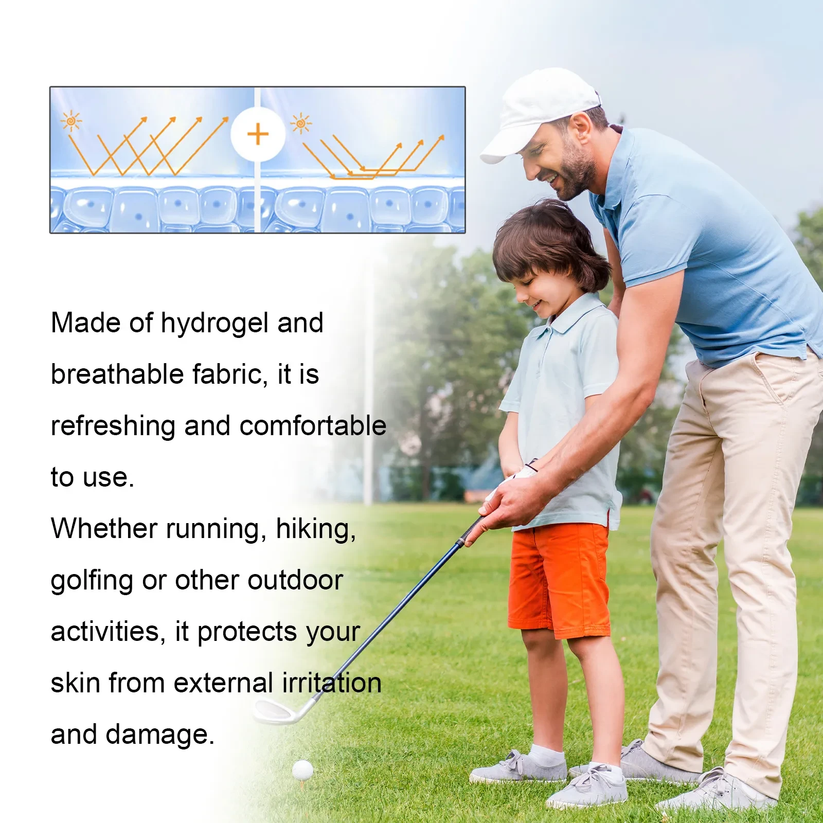 Patch Summer Outdoor UV Isolation Skin Comfortable Fit