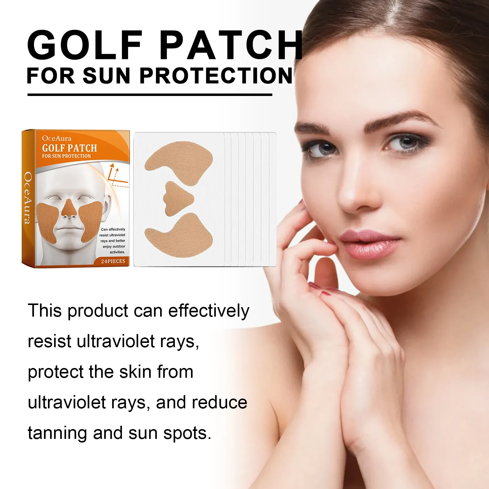 Patch Summer Outdoor UV Isolation Skin Comfortable Fit