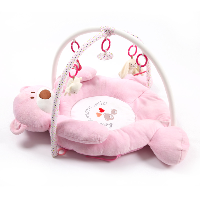 Baby Music Bear Game Blanket Baby Fabric Fitness Frame Crawling Mat