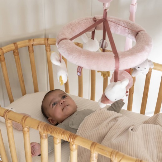 Miffy Fluffy Musical Mobile Pink