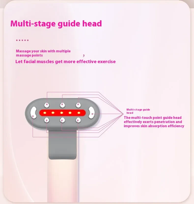 Micro-current Heating Vibration 360 Degrees Rotating Eye Instrument