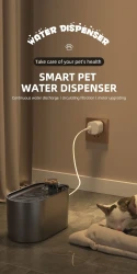 3L Cat Water Fountain Filter Automatic Drinker