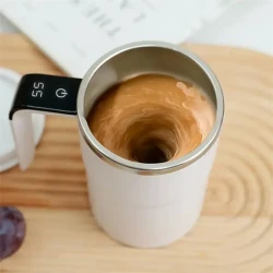 Electric Coffee Mug USB Rechargeable Automatic