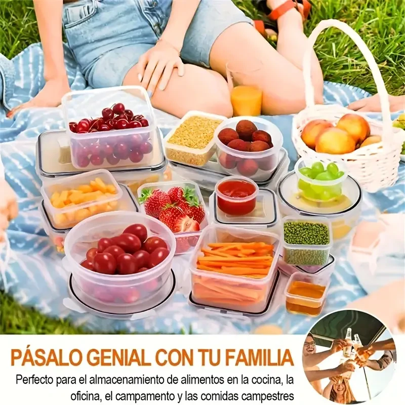 24pcs Premium Kitchen Storage Container Set