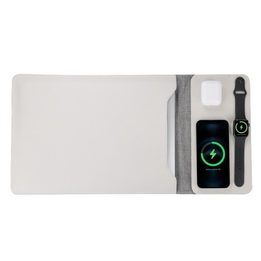 Multi-functional Wireless Charger Computer Liner Bag Magnetic 3-in-1 Wireless Charger Electrical Appliances