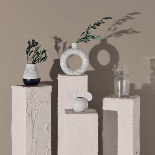 Disney Home : Mickey Pattern Circle Vase