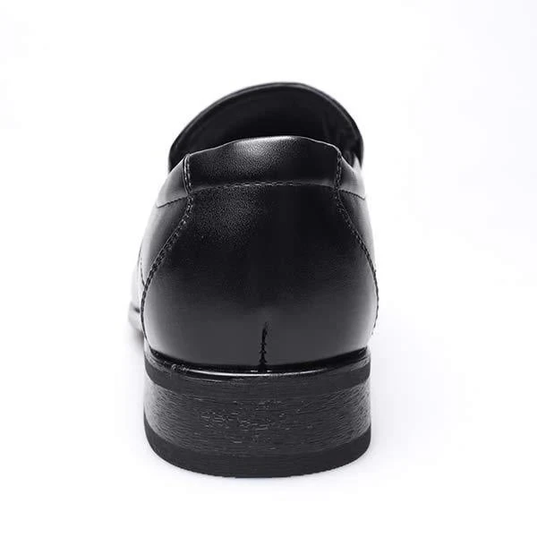 Men's  Small Square Leather Shoes