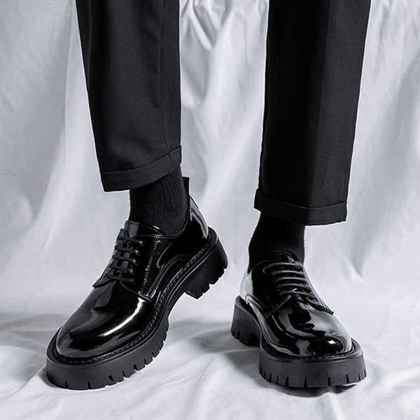 Men's Platform Lace Up Shoes