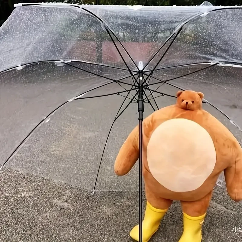 70cm Brown Little-Headed Bear Plush Doll