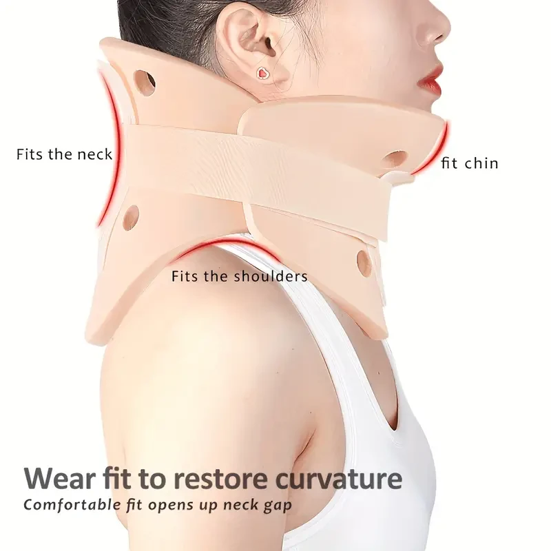 Neck Brace - Cervical Spine Fixer and Neck Support Protector