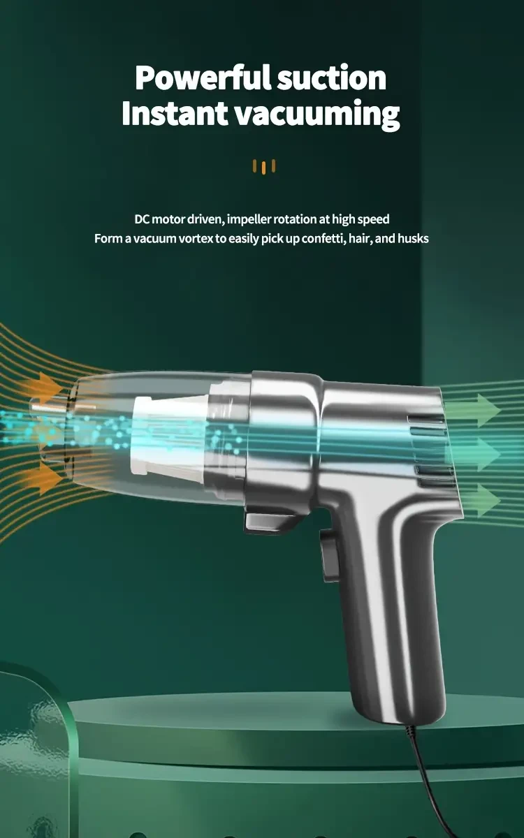 Car Mounted Vacuum Cleaner