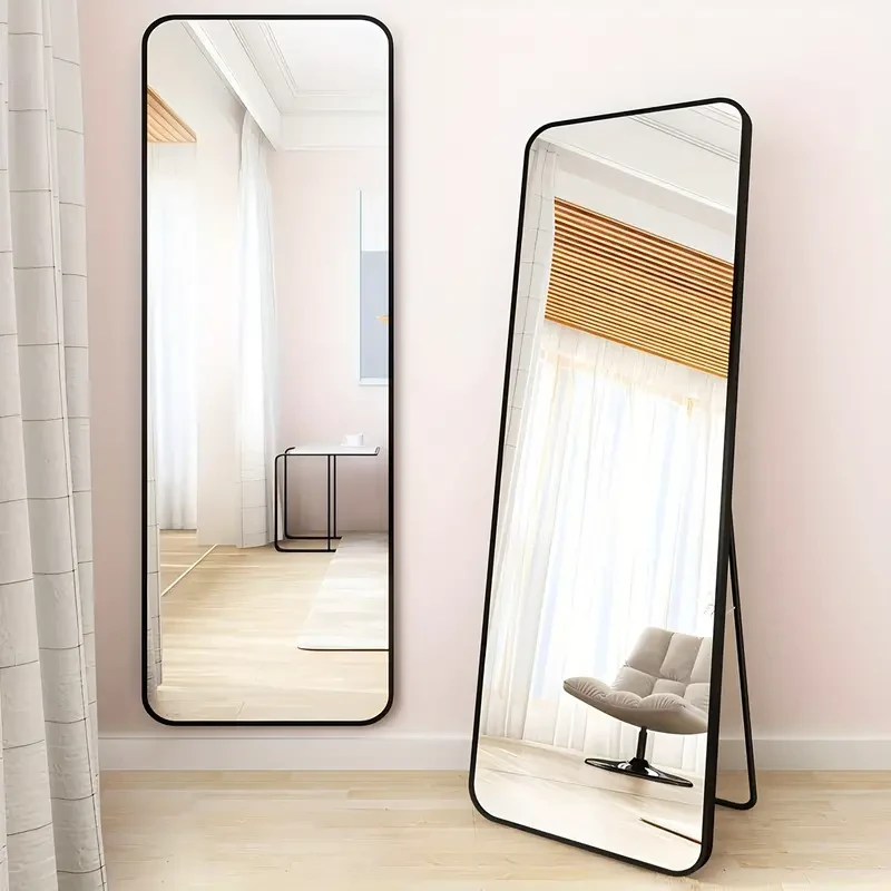 Large Full-Body Mirror with Premium Aluminum Alloy Frame