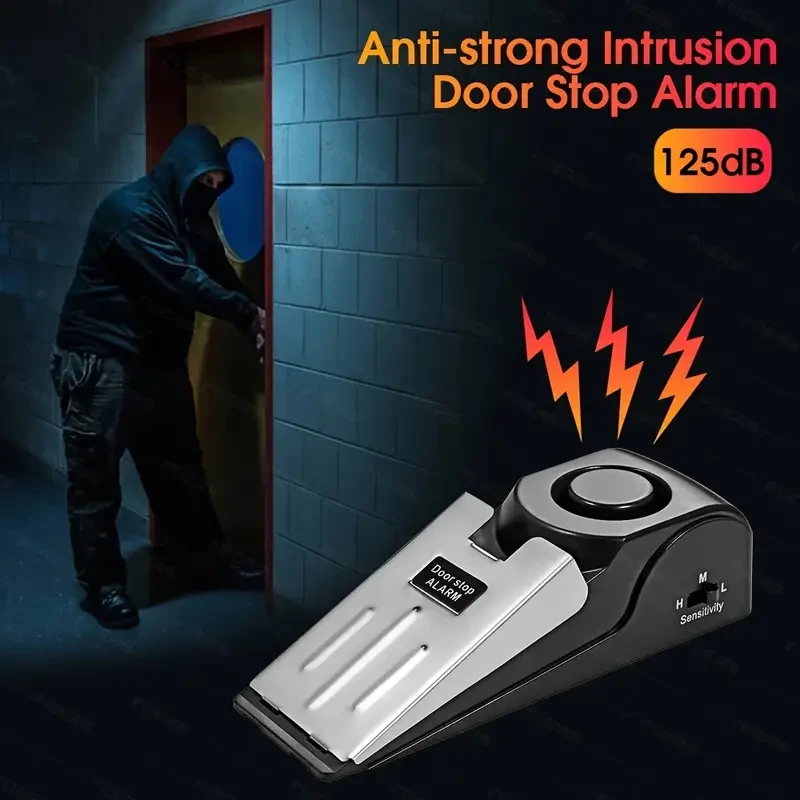 Anti-Theft Door Alarm - Portable for Travel and Home Security