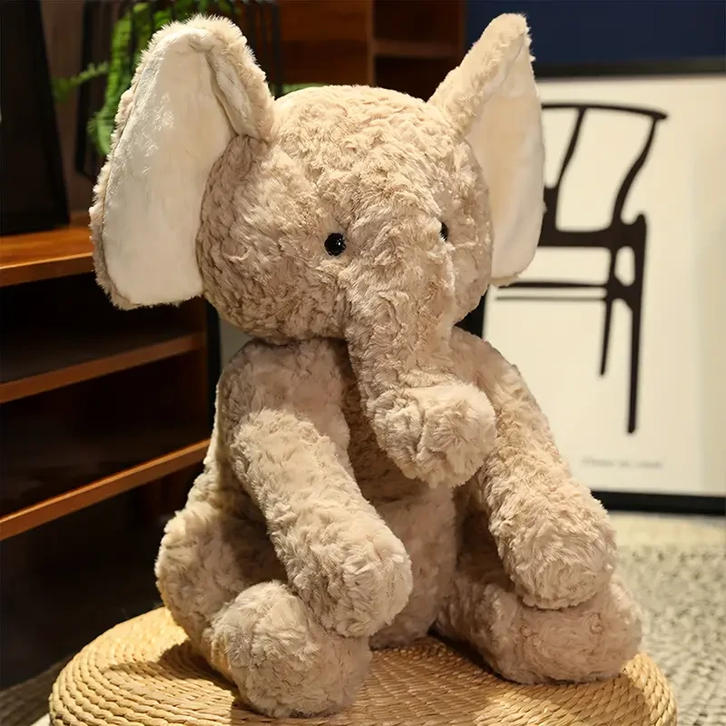 Adorable 34.98cm Elephant Plush Toy - Soft, Cuddly Stuffed Animal for Youngsters