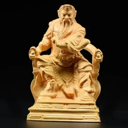 Ornament Jewelry Solid Wood Carving Craft Gift