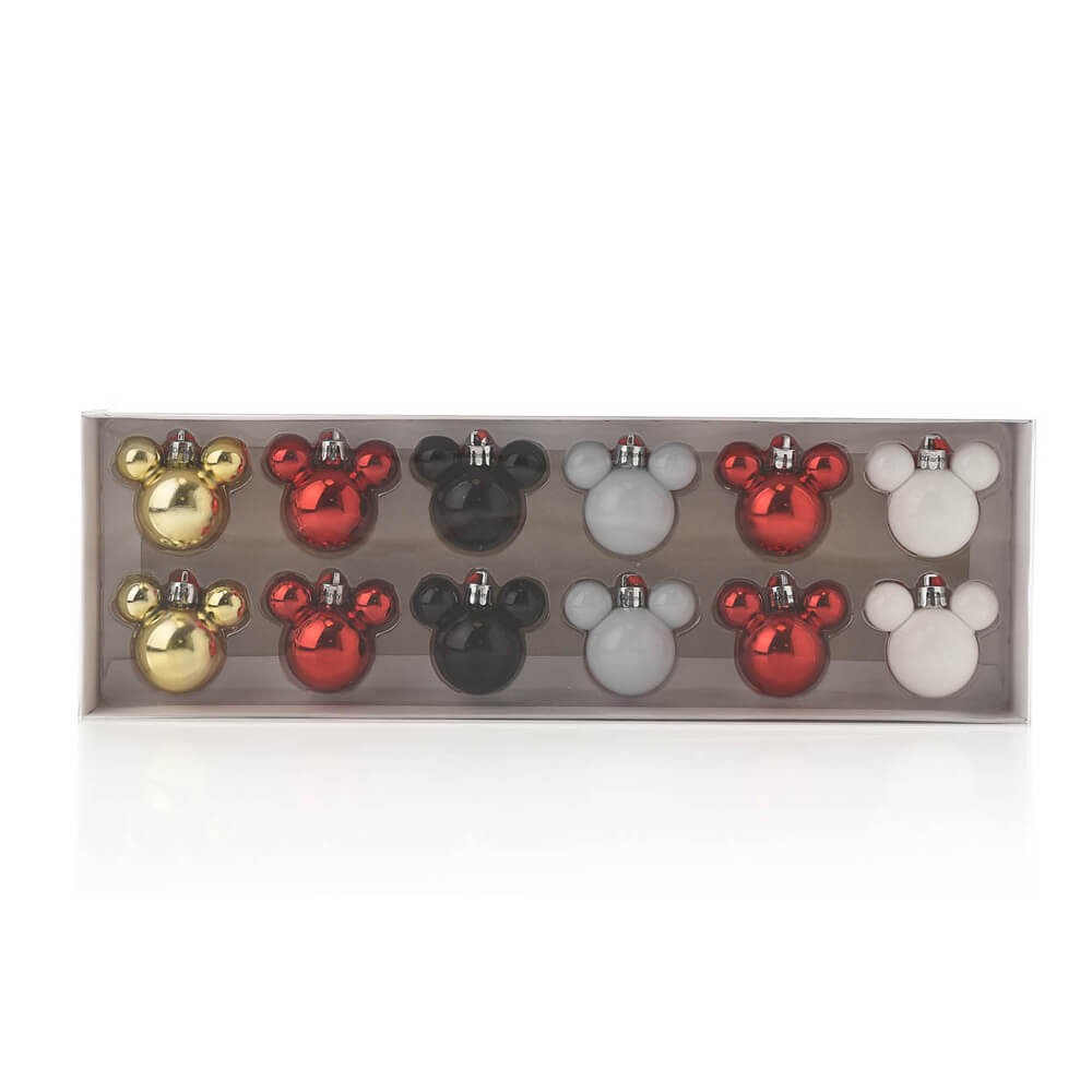 Mickey Christmas: Mini Baubles (set of 12)
