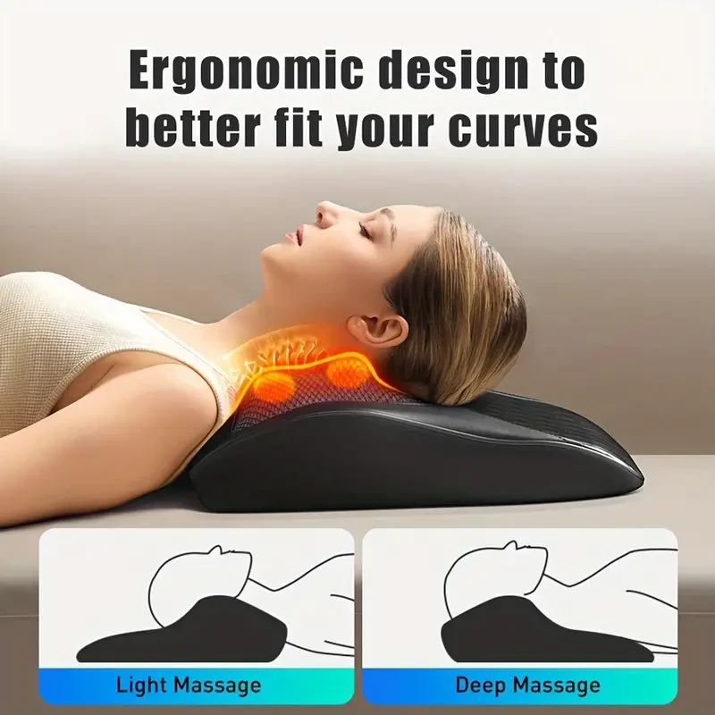 3D Kneading Neck and Back Massager with Heat