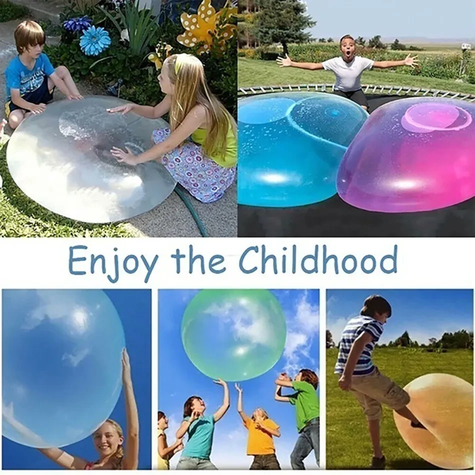 Air Filled Water Bubble Balloon Children Outdoor Toys Party Gift