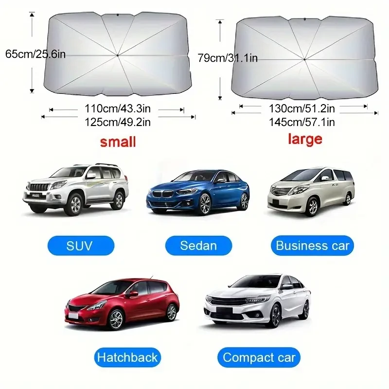 Foldable Car Sun Umbrella -