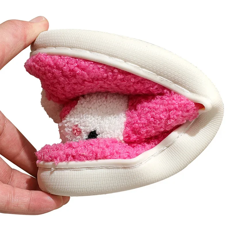 Halloween Cartoon Ghost Cotton Slippers For Women Indoor Non-slip Bedroom Floor Slipper Winter House Shoes