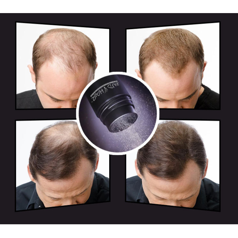 Dense fiber thick hair powder hair