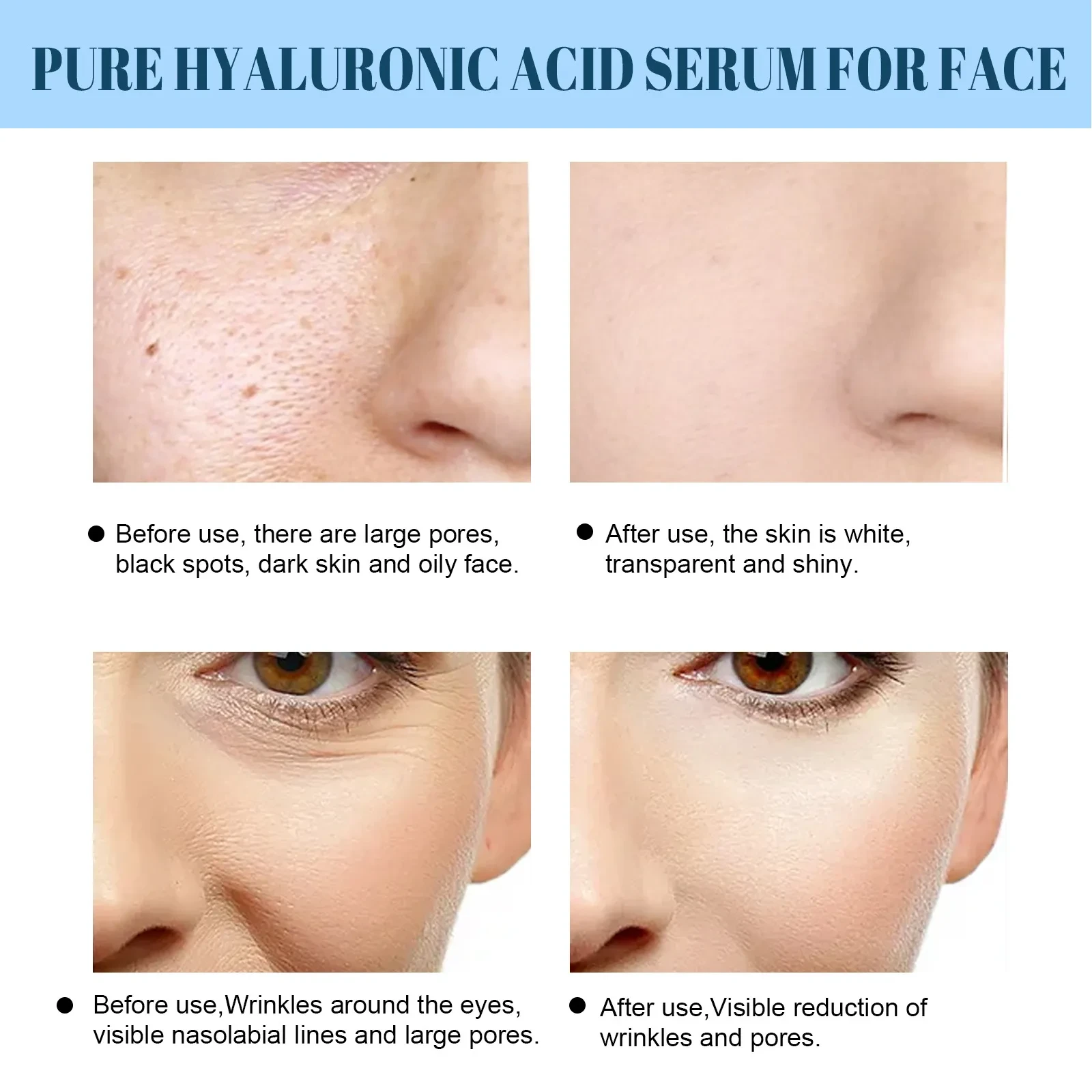 Hyaluronic  Acid Liquid Facial Moisturizing