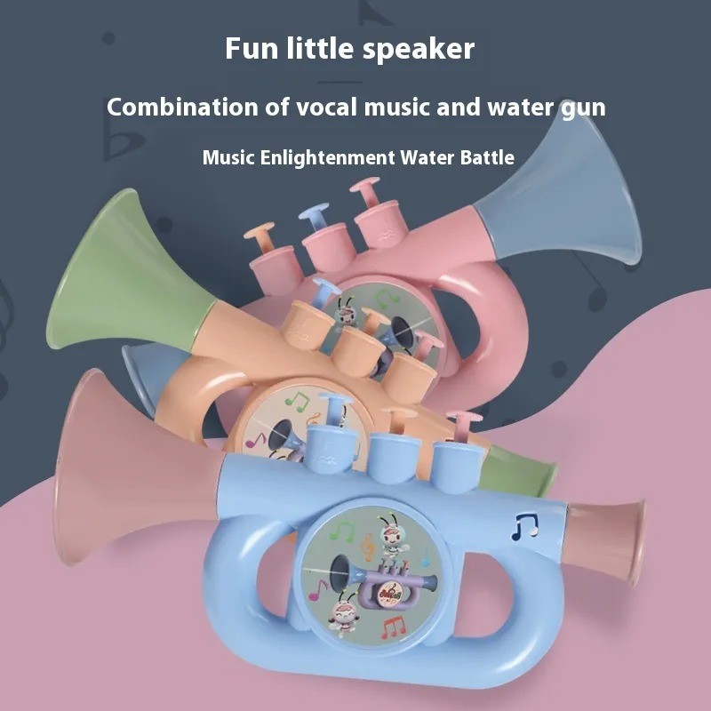 Horn Press Water Pistols Children's Beach Toys