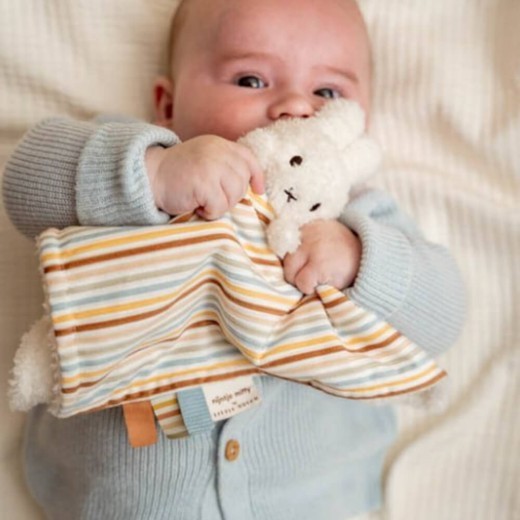Miffy Vintage Stripes Cuddle Blanket