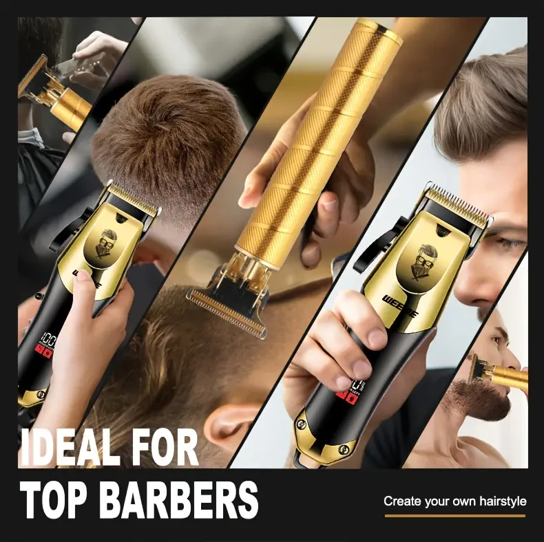 WEEME Golden Hair Clippers Set