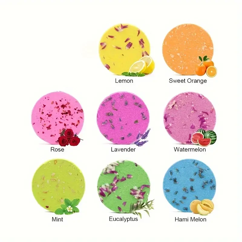 Shower Steamers Set, Spa Fragrance Tablet