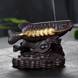 Ceramic Indoor Home Furnishing Decoration Arowana