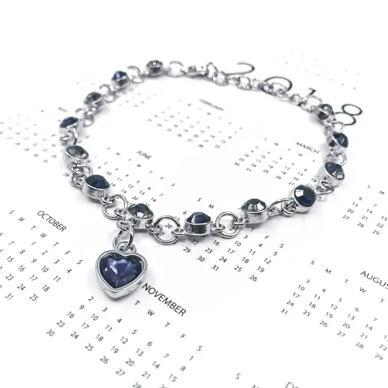 Radiant Heart Of Ocean Rhinestone Bracelet -