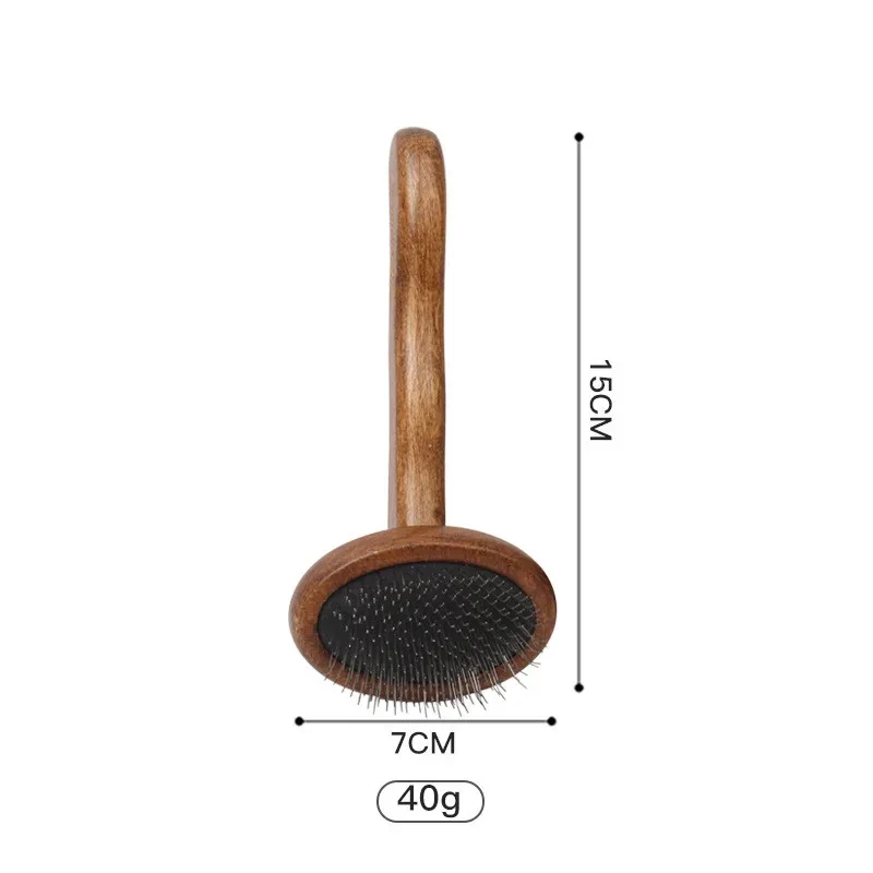 Pet Comb Solid Wood Antique Hair Remover