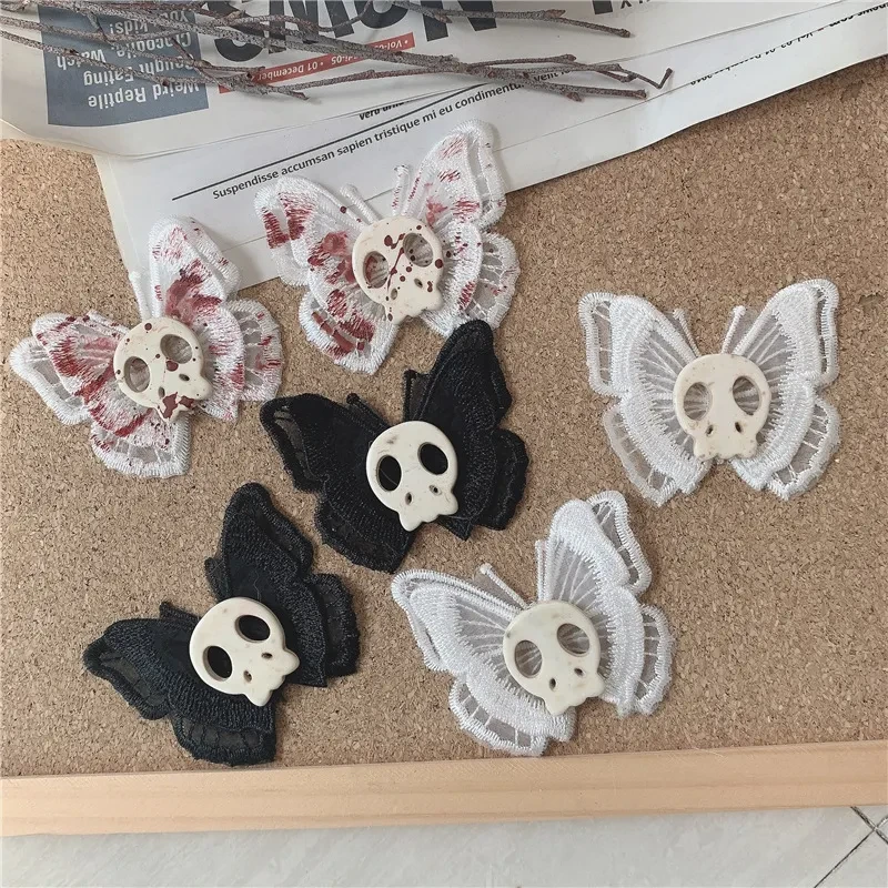 Skull Hair Clip Side Clip Hair Accessor