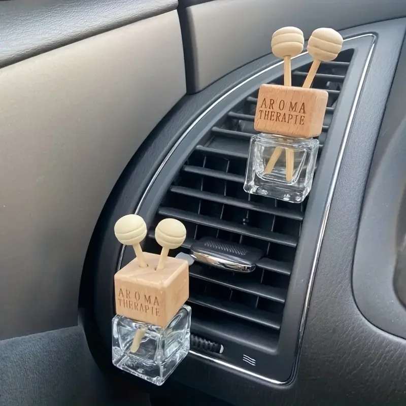 2peices Car Air Outlet Perfume Bottle