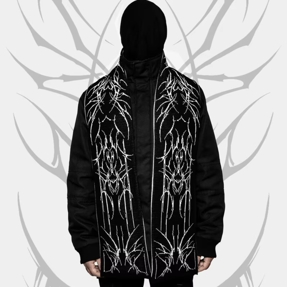 Fashion creative Gothic striped