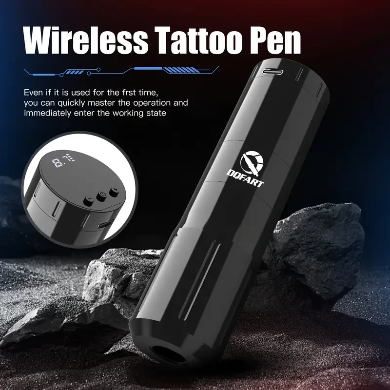 Complete Tattoo Kit with LED Screen: