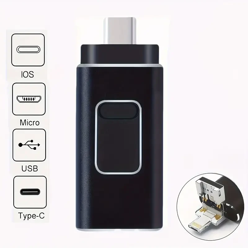 FlexiCharge 4-in-1 Universal USB Stick