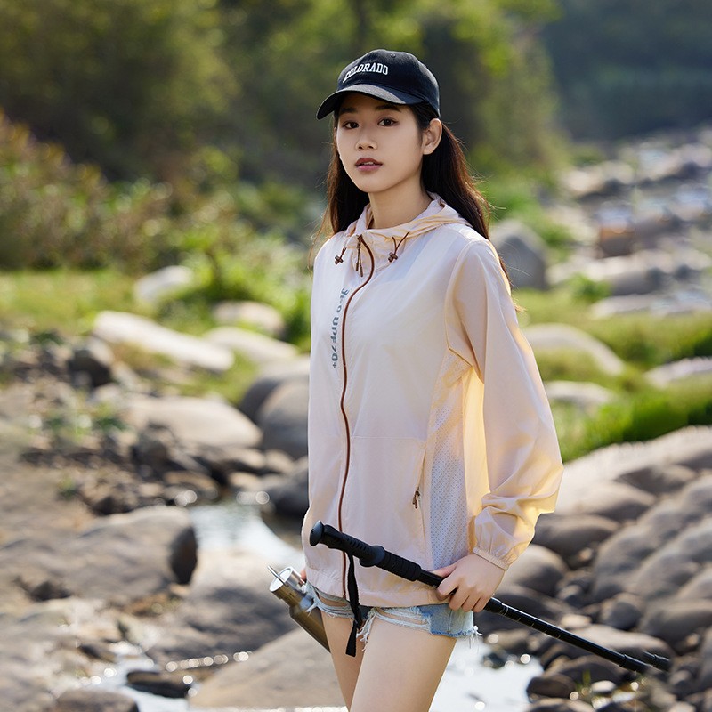 SunGuard UPF70 Ice Silk UV Protection Hooded Jacket