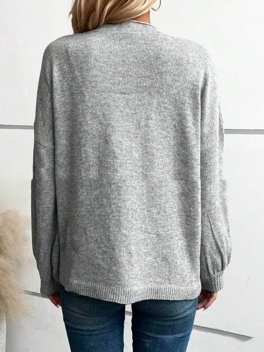 Women's Cardigan Lace-up Solid Color Short Coat