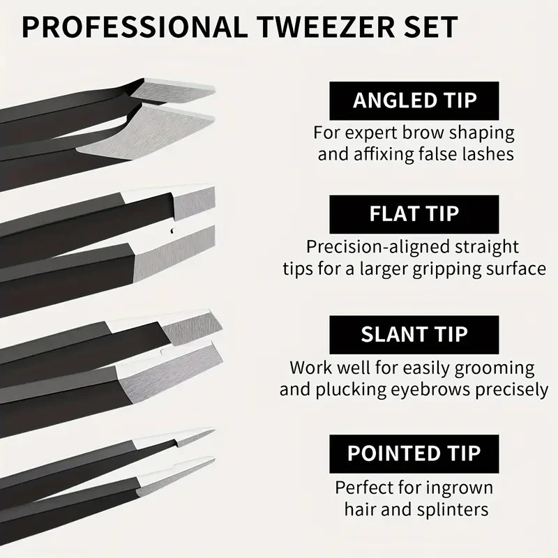 Professional Tweezers Precision Tweezers Kit