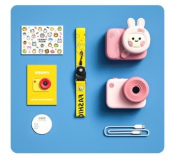 Children S Sports Camera 4K Hd Dual Camera