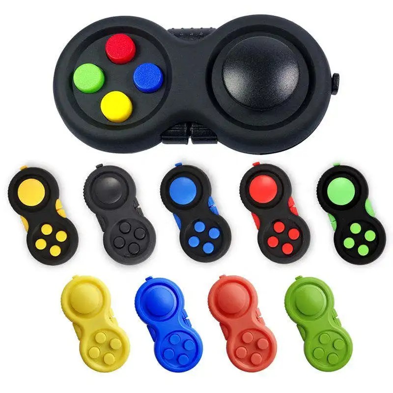 EDC 8 Sides Fidget Cube Anti-Stress Magic Toy for Autism, ADHD, Anxiety Relief & Focus