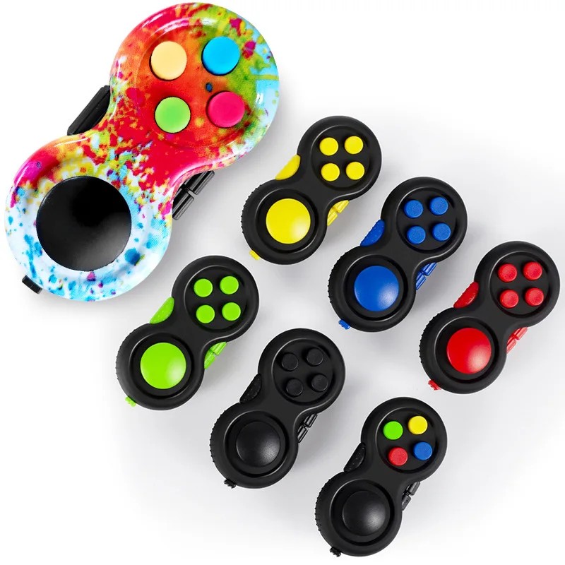 EDC 8 Sides Fidget Cube Anti-Stress Magic Toy for Autism, ADHD, Anxiety Relief & Focus