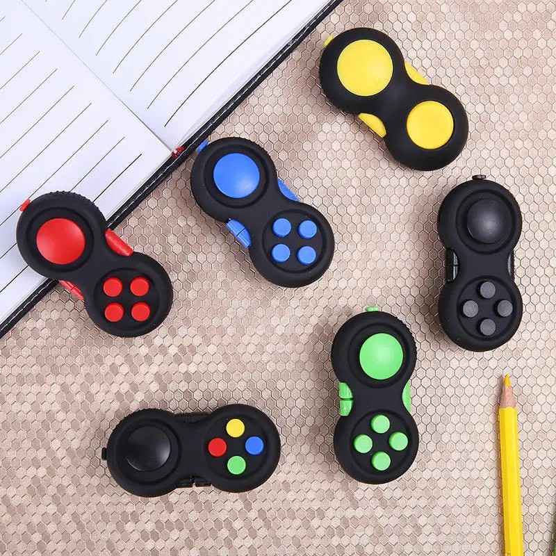 EDC 8 Sides Fidget Cube Anti-Stress Magic Toy for Autism, ADHD, Anxiety Relief & Focus