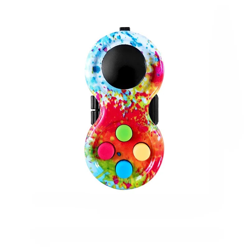 EDC 8 Sides Fidget Cube Anti-Stress Magic Toy for Autism, ADHD, Anxiety Relief & Focus