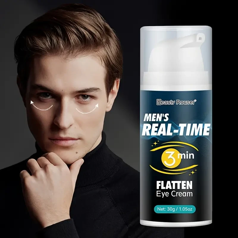 Beauty Rouser Men's Eye Firming Gel - Hydrating & Puffiness-Reducing (30g)