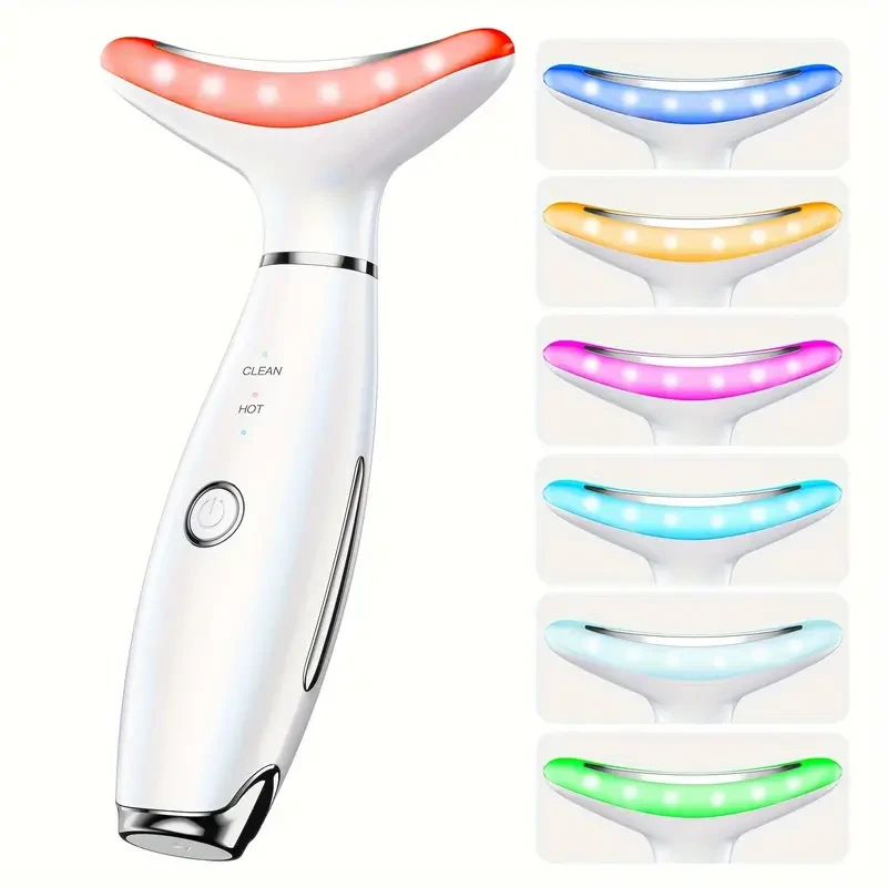 LED Face-Lifting Device - 7 Color Lifting and Firming Facial Massager